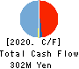 OpenWork Inc. Cash Flow Statement 2020年12月期