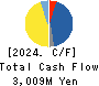 TOKYO ELECTRON DEVICE LIMITED Cash Flow Statement 2024年Mar期 TOKYO ELECTRON DEVICE LIMITED Cash Flow Statement 2024年3月期