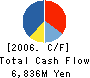 Shinki Co.,Ltd. Cash Flow Statement 2006年3月期