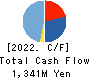 Fabrica Holdings Co., Ltd. Cash Flow Statement 2022年3月期