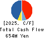 W TOKYO Inc. Cash Flow Statement 2025年Jun期 W TOKYO Inc. Cash Flow Statement 2025年6月期