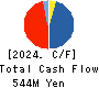 Globalway,Inc. Cash Flow Statement 2024年3月期