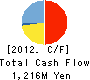 JPN Holdings Company, Limited Cash Flow Statement 2012年1月期