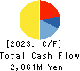 Advanced Media,Inc. Cash Flow Statement 2023年Mar期 Advanced Media,Inc. Cash Flow Statement 2023年3月期
