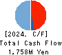 Paycloud Holdings Inc. Cash Flow Statement 2024年8月期