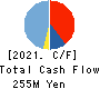 Mental Health Technologies Co.,Ltd. Cash Flow Statement 2021年Dec期 Mental Health Technologies Co.,Ltd. Cash Flow Statement 2021年12月期