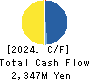 INEST,Inc. Cash Flow Statement 2024年3月期