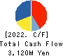 P.S.Mitsubishi Construction Co.,Ltd. Cash Flow Statement 2022年3月期