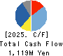 WDI Corporation Cash Flow Statement 2025年Mar期 WDI Corporation Cash Flow Statement 2025年3月期