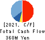 CELM,Inc. Cash Flow Statement 2021年3月期