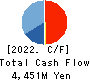 COMTURE CORPORATION Cash Flow Statement 2022年3月期