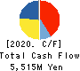 SAKURA internet Inc. Cash Flow Statement 2020年3月期
