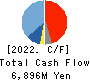 SK-Electronics CO.,LTD. Cash Flow Statement 2022年9月期