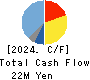 YCP Holdings Cash Flow Statement 2024年Dec期 YCP Holdings Cash Flow Statement 2024年12月期
