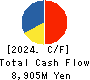 INTELLEX Co.,Ltd. Cash Flow Statement 2024年May期 INTELLEX Co.,Ltd. Cash Flow Statement 2024年5月期