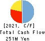 MARUMITSU CO.,LTD. Cash Flow Statement 2021年3月期