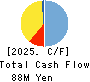 SecuAvail Inc. Cash Flow Statement 2025年3月期