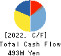 ES NETWORKS CO.,LTD. Cash Flow Statement 2022年12月期
