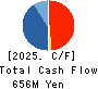 PCI Holdings,INC. Cash Flow Statement 2025年3月期