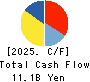 DAIKOKU DENKI CO.,LTD. Cash Flow Statement 2025年3月期