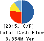 iFLAG Co., Ltd. Cash Flow Statement 2015年3月期