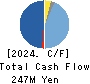AZEARTH Corporation Cash Flow Statement 2024年4月期