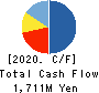 TETSUJIN Holdings,Inc. Cash Flow Statement 2020年8月期
