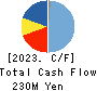 SK JAPAN CO.,LTD. Cash Flow Statement 2023年2月期