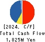 IR Japan Holdings,Ltd. Cash Flow Statement 2024年3月期