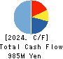 Innovation Inc. Cash Flow Statement 2024年3月期