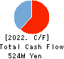 Toyokumo,Inc. Cash Flow Statement 2022年12月期