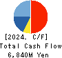 ZIGExN Co.,Ltd. Cash Flow Statement 2024年3月期