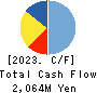 Sanoyas Holdings Corporation Cash Flow Statement 2023年3月期