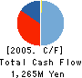 Inoue Kogyo CO., Ltd. Cash Flow Statement 2005年3月期