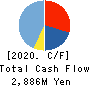 WA,Inc. Cash Flow Statement 2020年1月期
