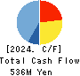 fonfun corporation Cash Flow Statement 2024年3月期