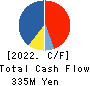BANNERS CO.,LTD. Cash Flow Statement 2022年3月期