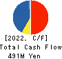 Alpha Group Inc. Cash Flow Statement 2022年3月期