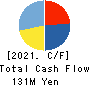 REFINVERSE Group,Inc. Cash Flow Statement 2021年6月期