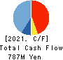Computer Institute of Japan,Ltd. Cash Flow Statement 2021年6月期