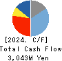 DAIICHI JITSUGYO CO.,LTD. Cash Flow Statement 2024年Mar期 DAIICHI JITSUGYO CO.,LTD. Cash Flow Statement 2024年3月期