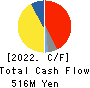 AHJIKAN CO.,LTD. Cash Flow Statement 2022年3月期