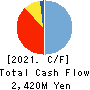 TOKYO BOARD INDUSTRIES CO.,LTD. Cash Flow Statement 2021年3月期