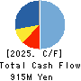 New Japan Chemical Co., Ltd. Cash Flow Statement 2025年3月期