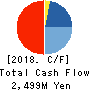 MEDINET Co.,Ltd. Cash Flow Statement 2018年9月期