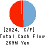 Techno Mathematical Co.,Ltd. Cash Flow Statement 2024年3月期