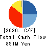 ART VIVANT CO.,LTD. Cash Flow Statement 2020年3月期