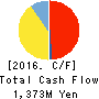 Densan System Co.,Ltd. Cash Flow Statement 2016年12月期