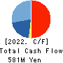 YAMASHITA HEALTH CARE HOLDINGS,INC. Cash Flow Statement 2022年5月期