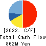 SCINEX CORPORATION Cash Flow Statement 2022年3月期